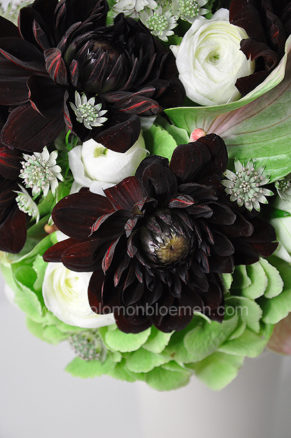 Black And Green Wedding Flowers. Bouquet prices begin from HK1